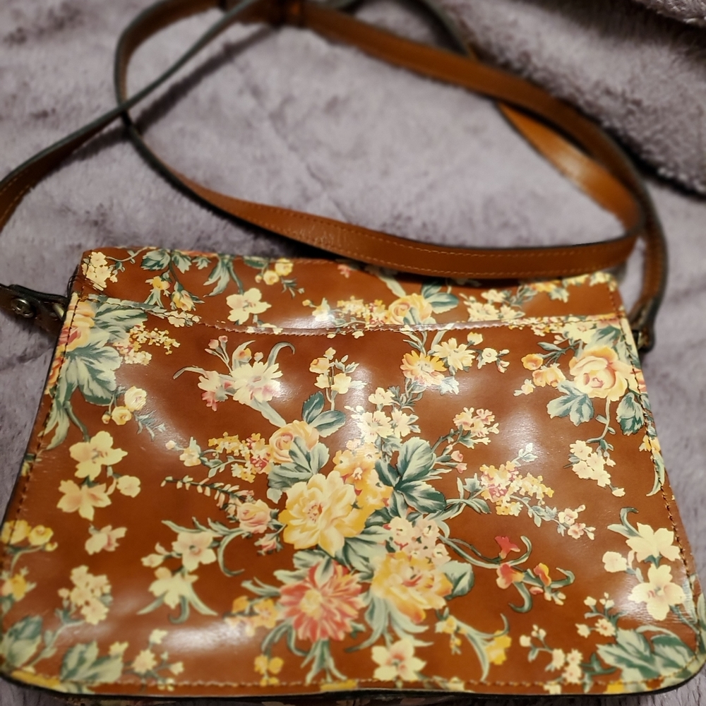 Patricia Nash Leather Shoulder Bag